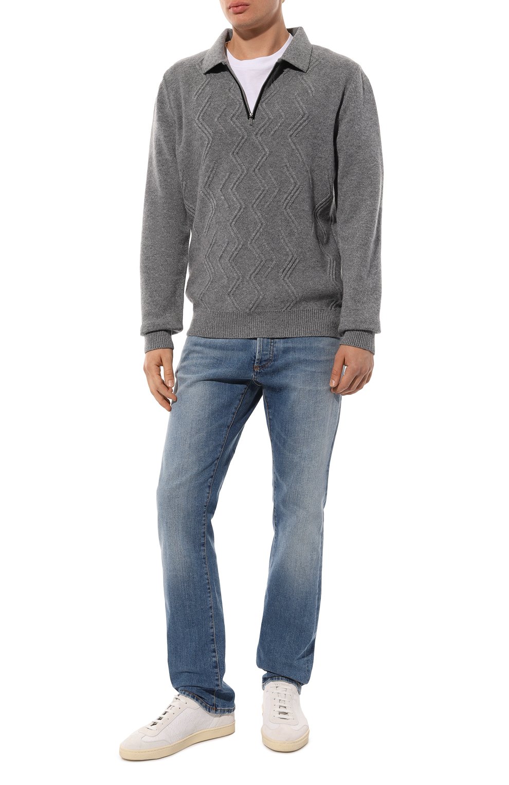 Поло из шерсти и кашемира ZILLI, арт. KZP001M0220VMI000, фото 2