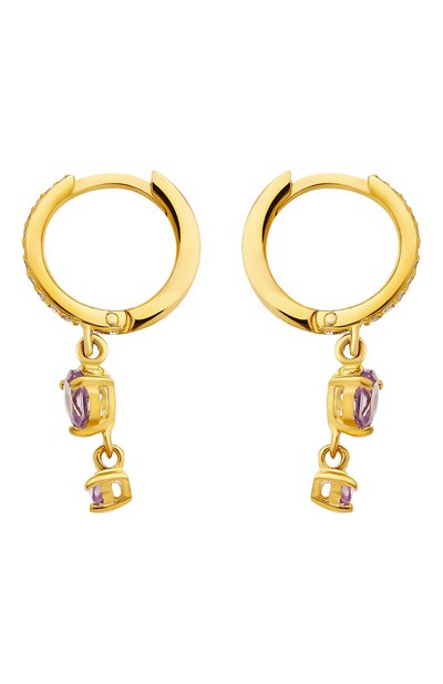 Серьги с аметистом MOONKA, арт. ec-err-amt, фото 3