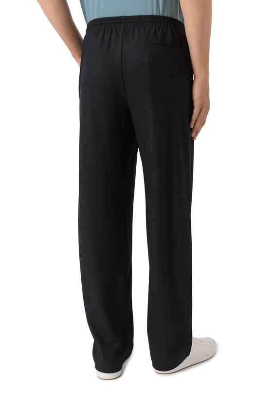 Шерстяные брюки 12 STOREEZ 134084 Чёрный  134084 Фото 4