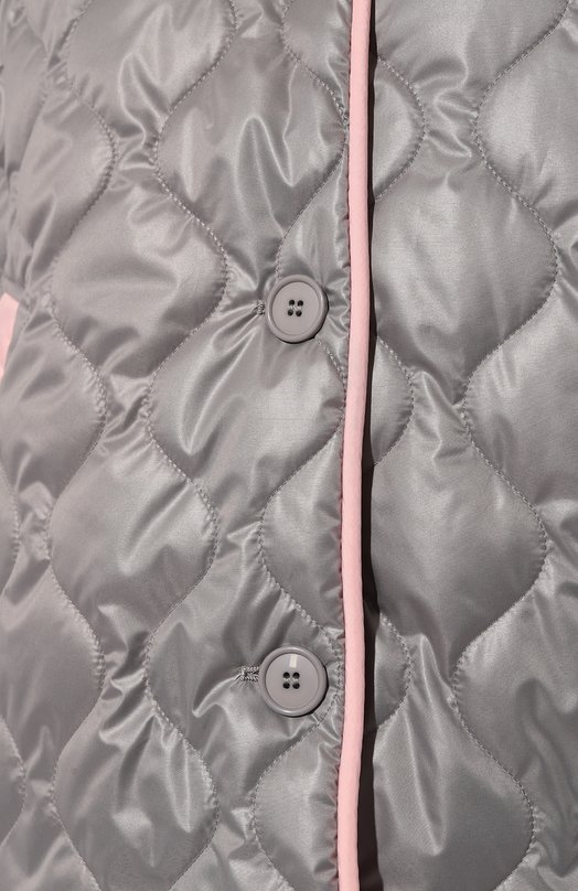 Утепленный бомбер sherpa. Серый, фото 5