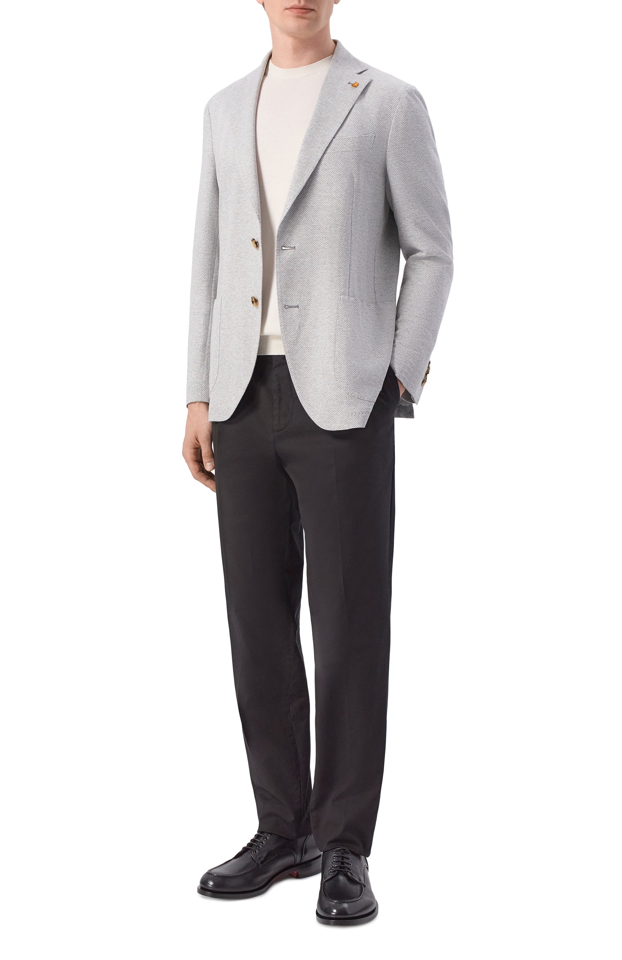 Пиджак изо льна и хлопка SARTORIA LATORRE, арт. JD74/JJ253, фото 2