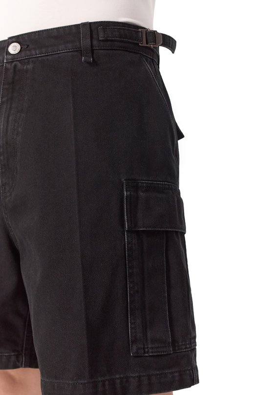 Джинсовые шорты VETEMENTS UA66SS520B Чёрный  UA66SS520B Фото 5