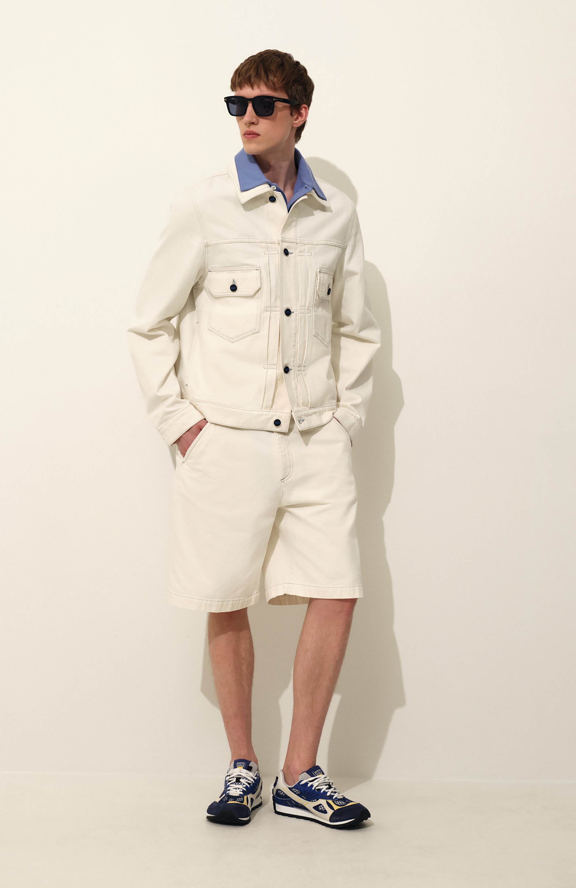 Джинсовые шорты KITON, арт. UPKN077K0754F03, фото 7