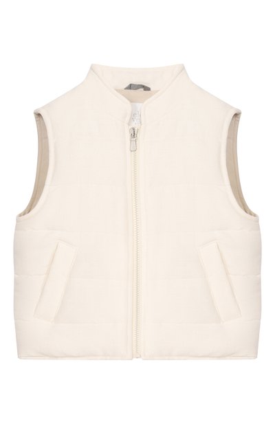 Жилет из вискозы и хлопка ELEVENTY, арт. EY2P66/I0313