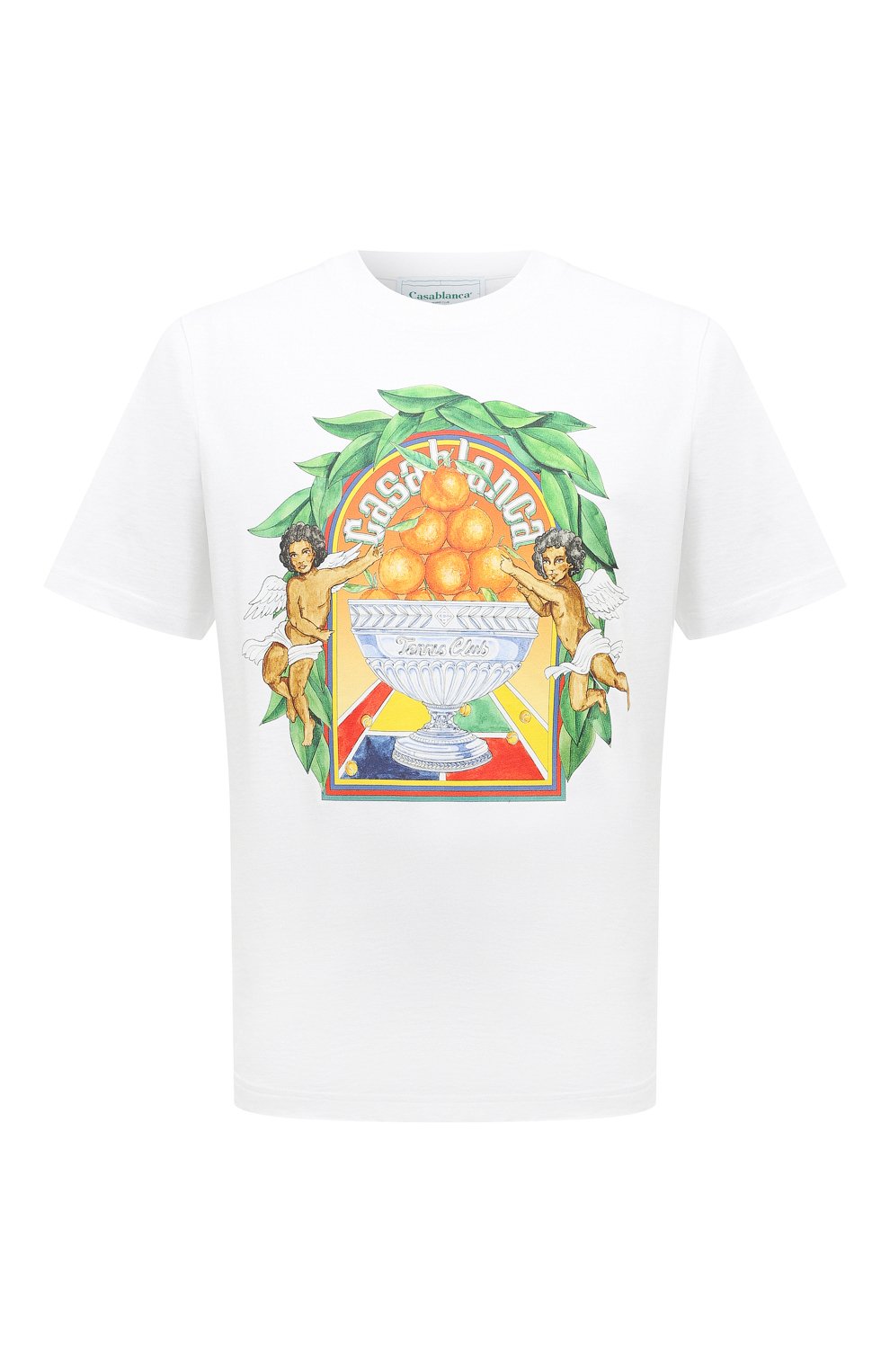 Хлопковая футболка CASABLANCA, арт. MPS24-JTS-001-09, фото 1