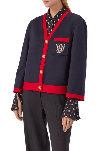 Жакет из шерсти и кашемира VALENTINO, арт. 7B3CE4L0/6JA, фото 3