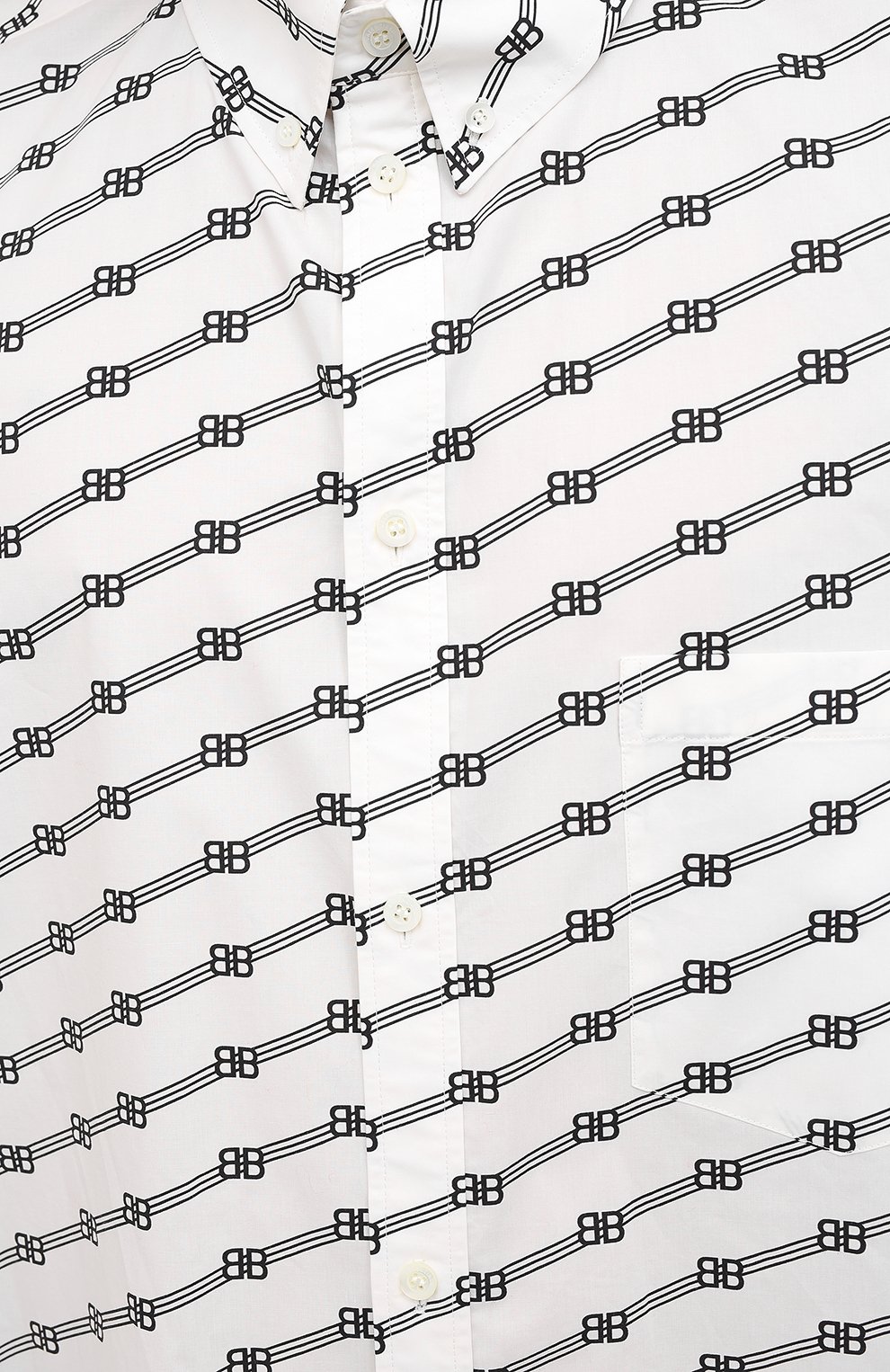 Хлопковая рубашка BALENCIAGA, арт. 626938/TILS7, фото 5