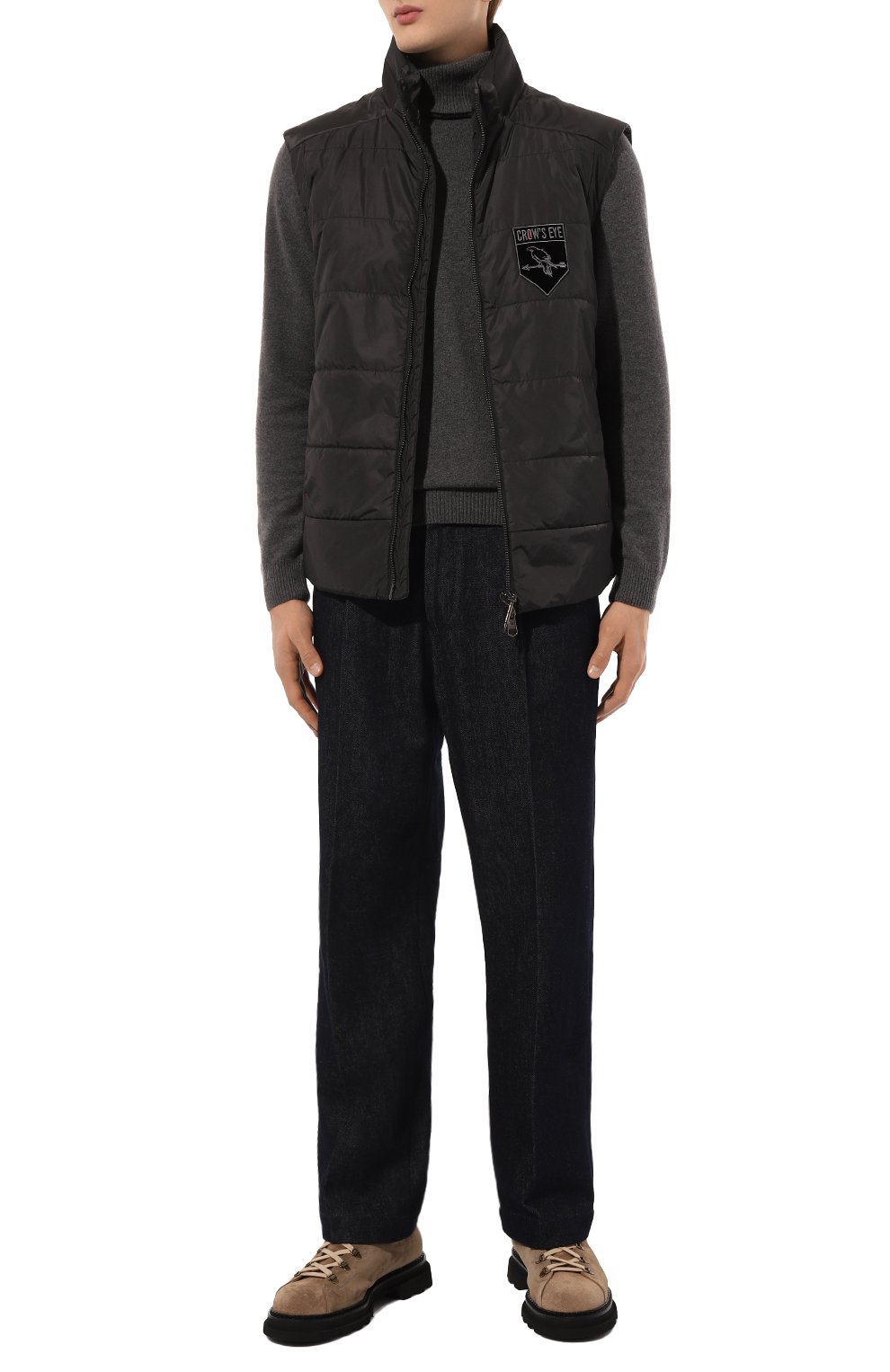 Двусторонний утепленный жилет CROW’S EYE, арт. L.E.9, фото 2