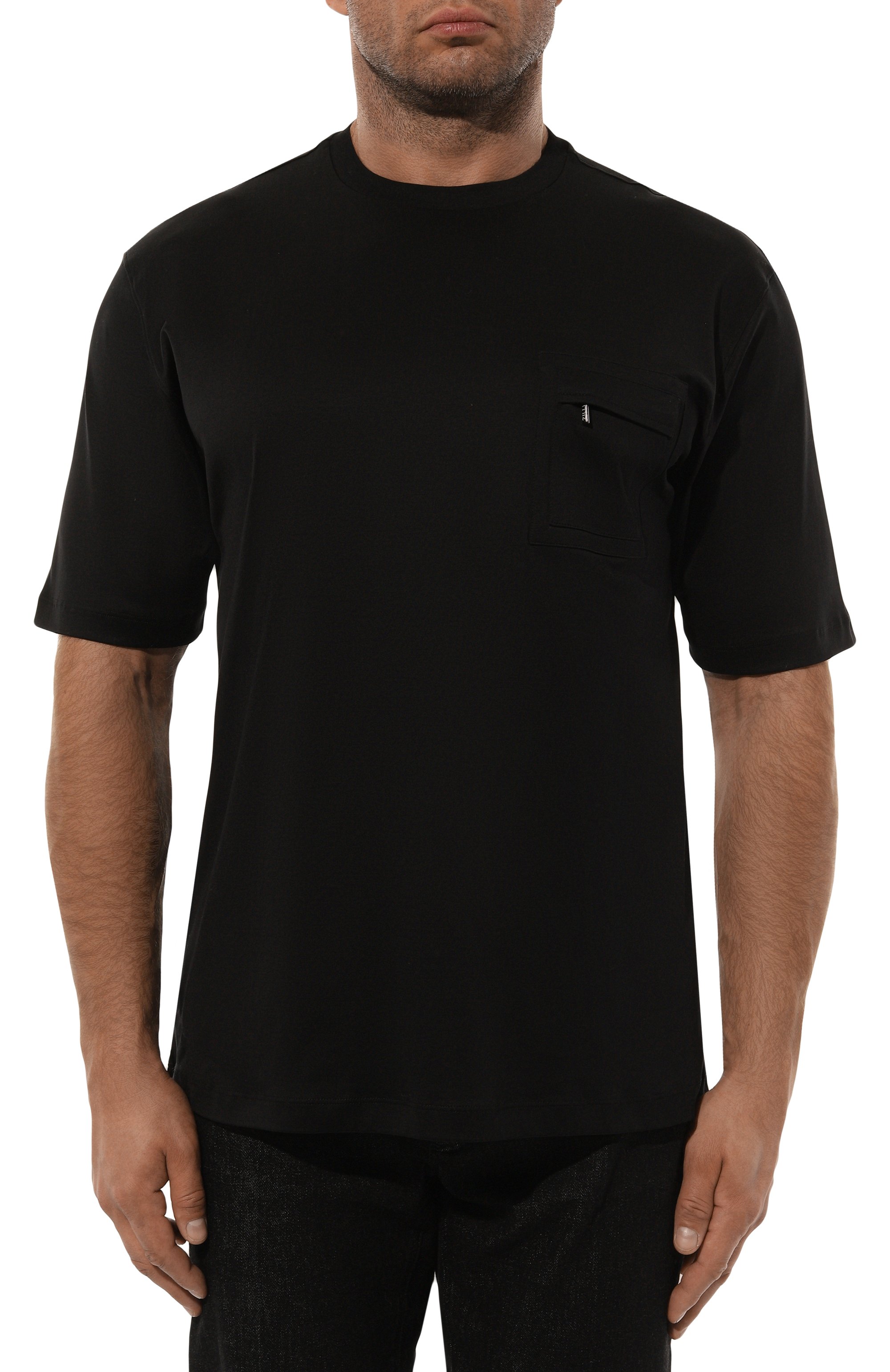 Хлопковая футболка ZILLI, арт. TSR001M0110VZP000/60, фото 3