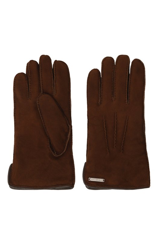 Перчатки из овчины Corneliani 94Q317-9420579 Коричневый  94Q317-9420579 Фото 3