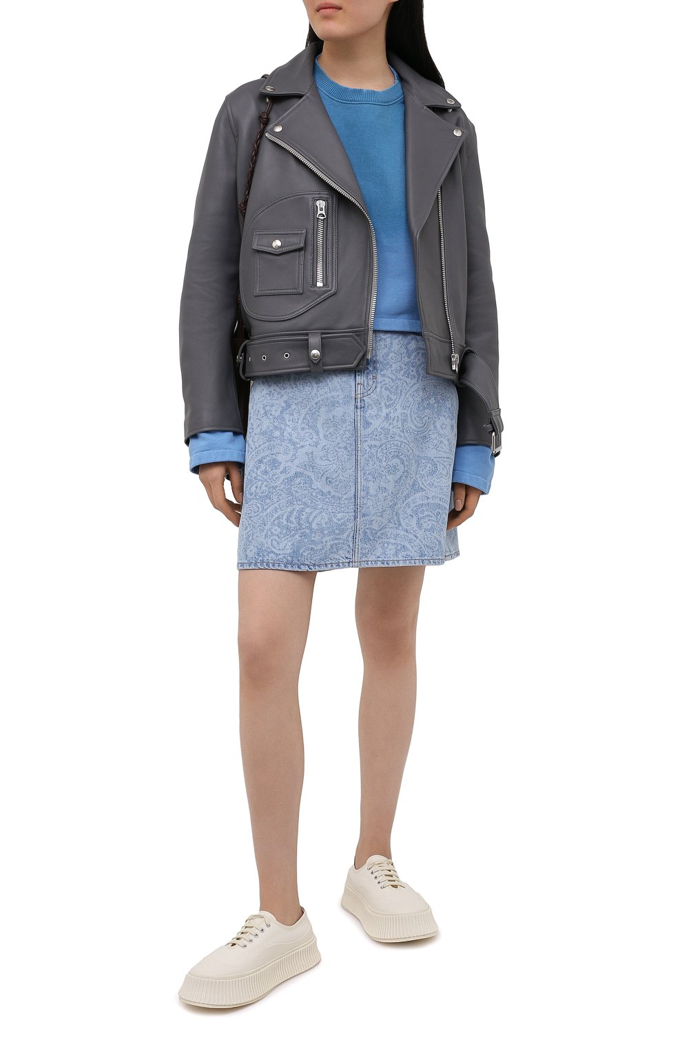 Джинсовая юбка ACNE STUDIOS, арт. AF0189, фото 2