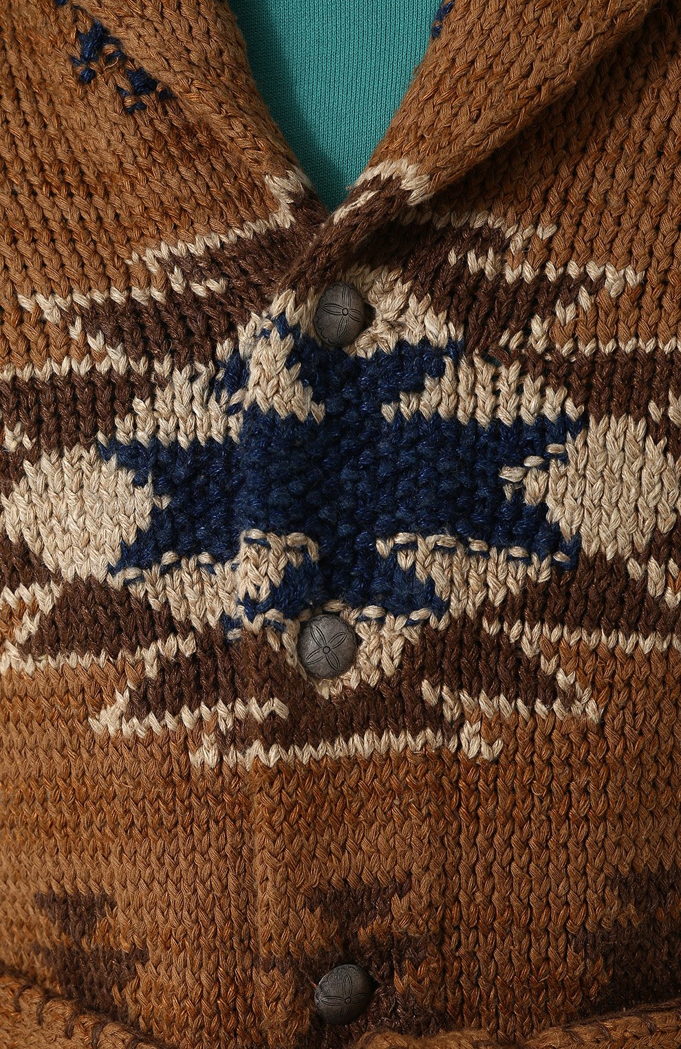 Кардиган на пуговицах с поясом и шалевым воротником RRL, арт. 782677977, фото 5