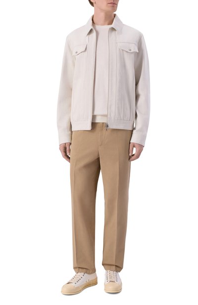 Брюки из хлопка и льна PREMIATA, арт. PA1058, фото 2