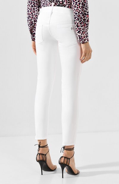 Джинсы DSQUARED2 белого цвета по цене 39950 руб., арт. S75LB0259/S39021, фото 4 Джинсы DSQUARED2, арт. S75LB0259/S39021, фото 4