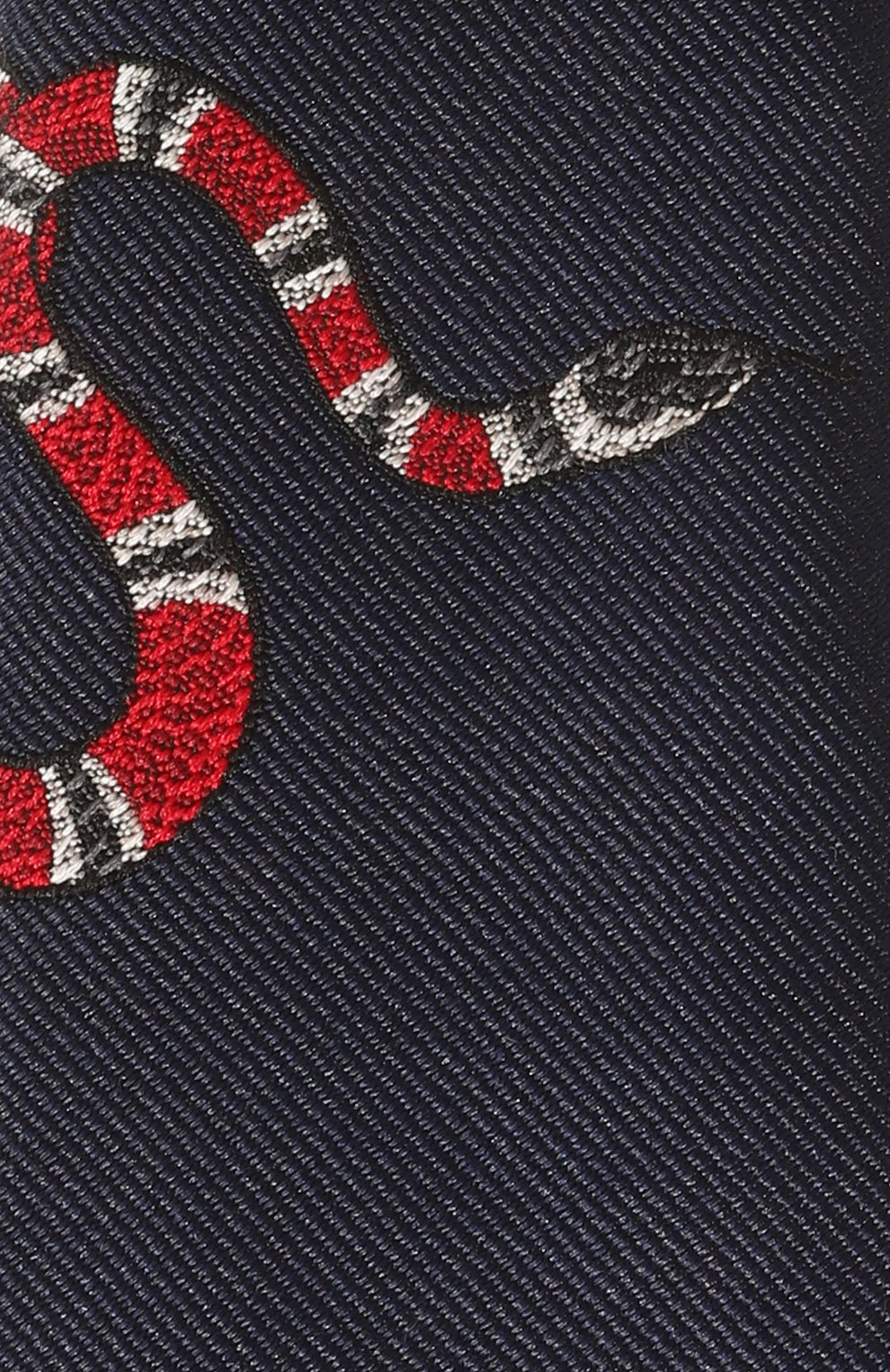 Шелковый галстук GUCCI, арт. 452171 4E002, фото 4