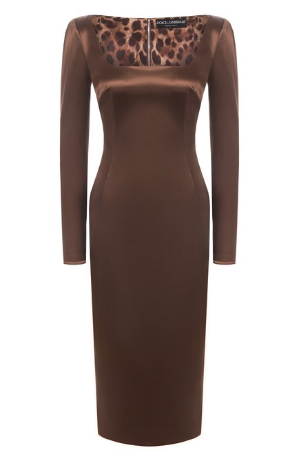 Женское атласное платье DOLCE & GABBANA, арт. F6TYGT/FURAD