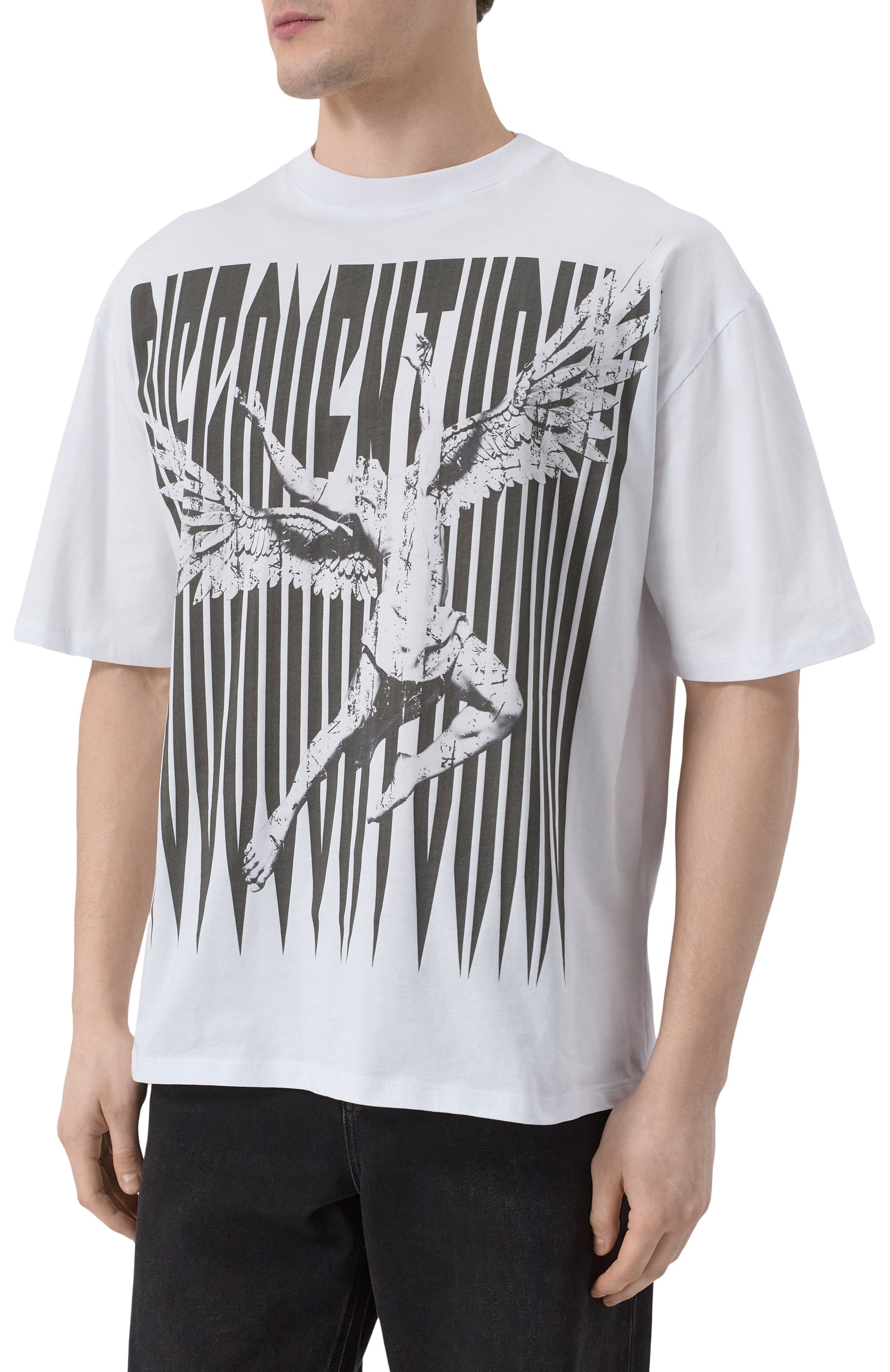 Хлопковая футболка DIEGO VENTURINO, арт. DVTS0DVI, фото 3