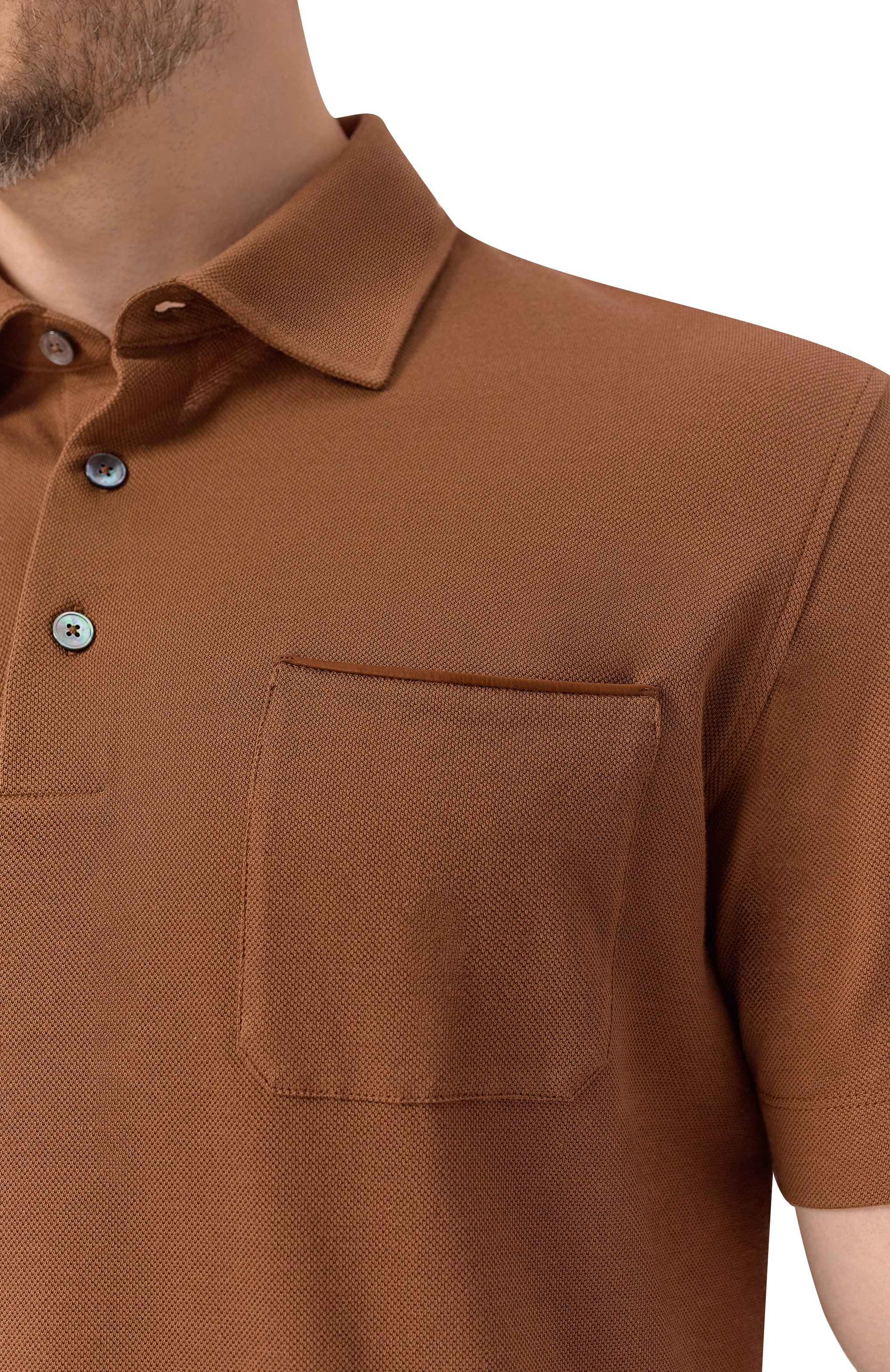 Хлопковое поло ZEGNA, арт. F752/UF392A9, фото 5