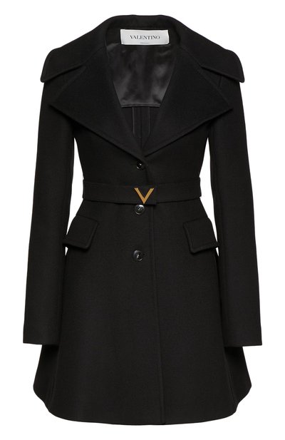 Женское пальто из смеси шерсти и кашемира VALENTINO, арт. SB3CA3R515E