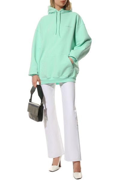 Хлопковое худи BALENCIAGA, арт. 578135/TLVB8, фото 2