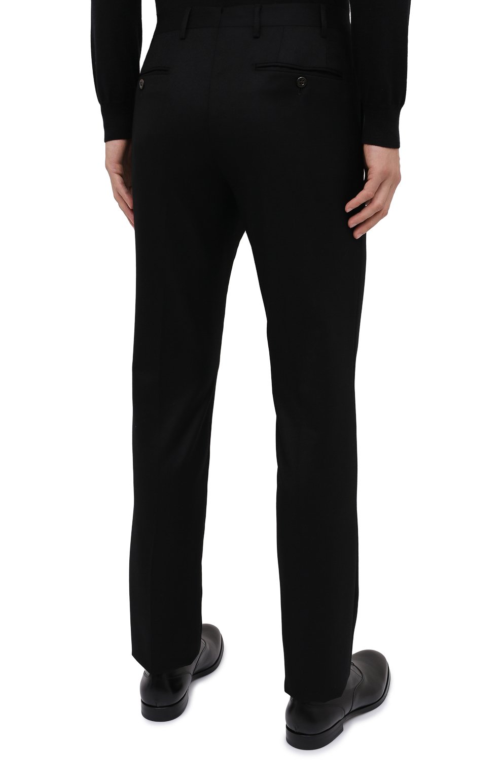 Шерстяные брюки CORNELIANI, арт. 865B01-0818111/02, фото 4