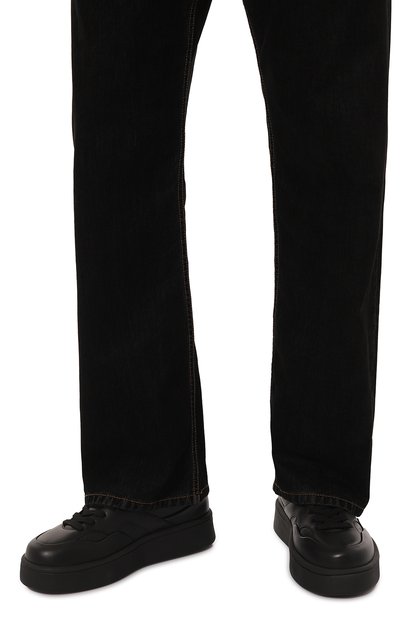 Кожаные кеды JIL SANDER, арт. J33WS0026/P6244, фото 3