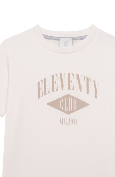 Хлопковая футболка ELEVENTY, арт. EY8P11/Z3733_001, фото 3