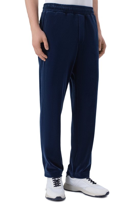 Бархатные брюки MVST M26.2PM.T023/F122 VEL0UR Синий  M26.2PM.T023/F122 VEL0UR Фото 3