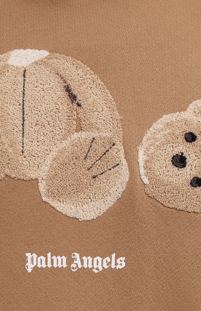 Хлопковое худи PALM ANGELS, арт. PMBB058F21FLE0076160, фото 5