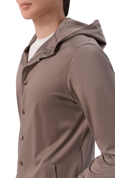 Хлопковая рубашка KITON, арт. UMCMARH09665, фото 5