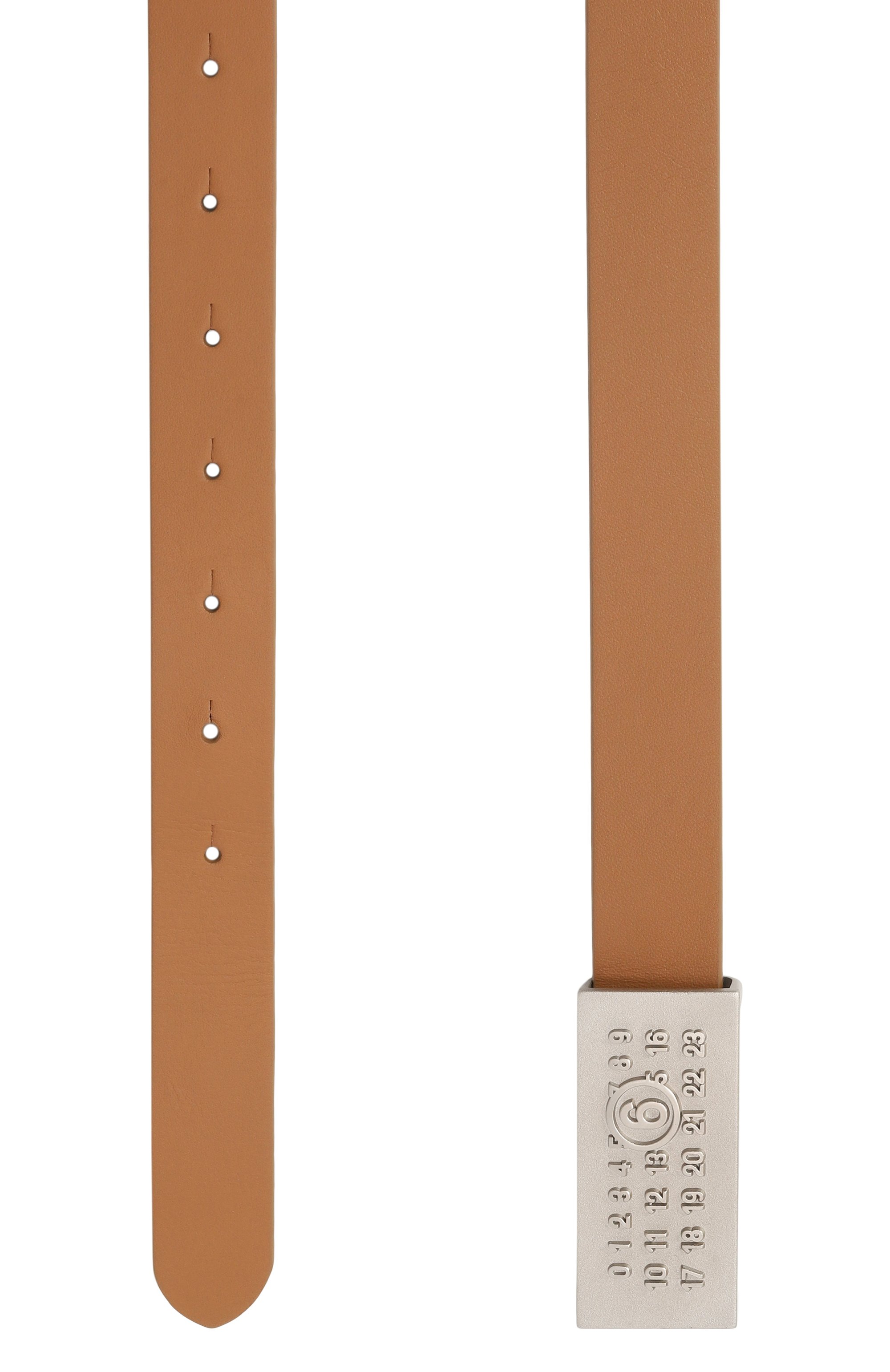 Кожаный ремень MM6, арт. SA6TP0010/P7258, фото 4