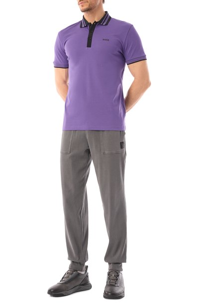 Хлопковые джоггеры EMPORIO ARMANI, арт. 112123/4F538, фото 2