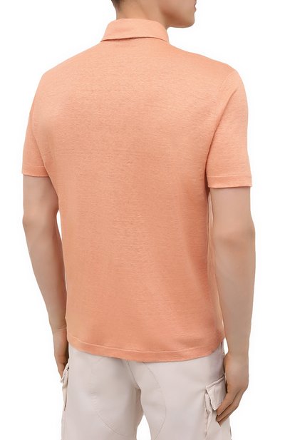 Льняное поло LORO PIANA, арт. FAI1314, фото 4