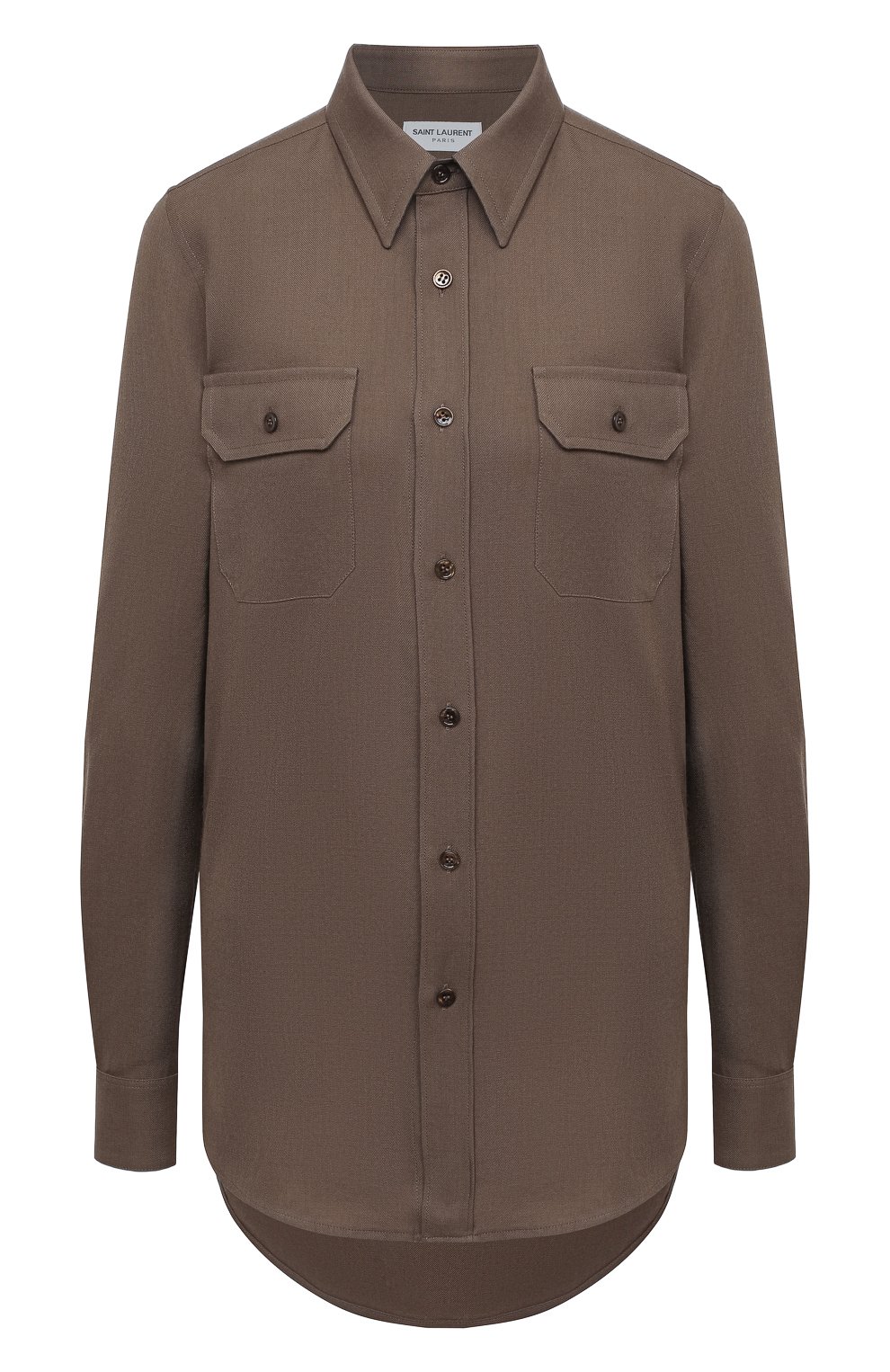 Шерстяная рубашка SAINT LAURENT, арт. 626941/Y768J, фото 1