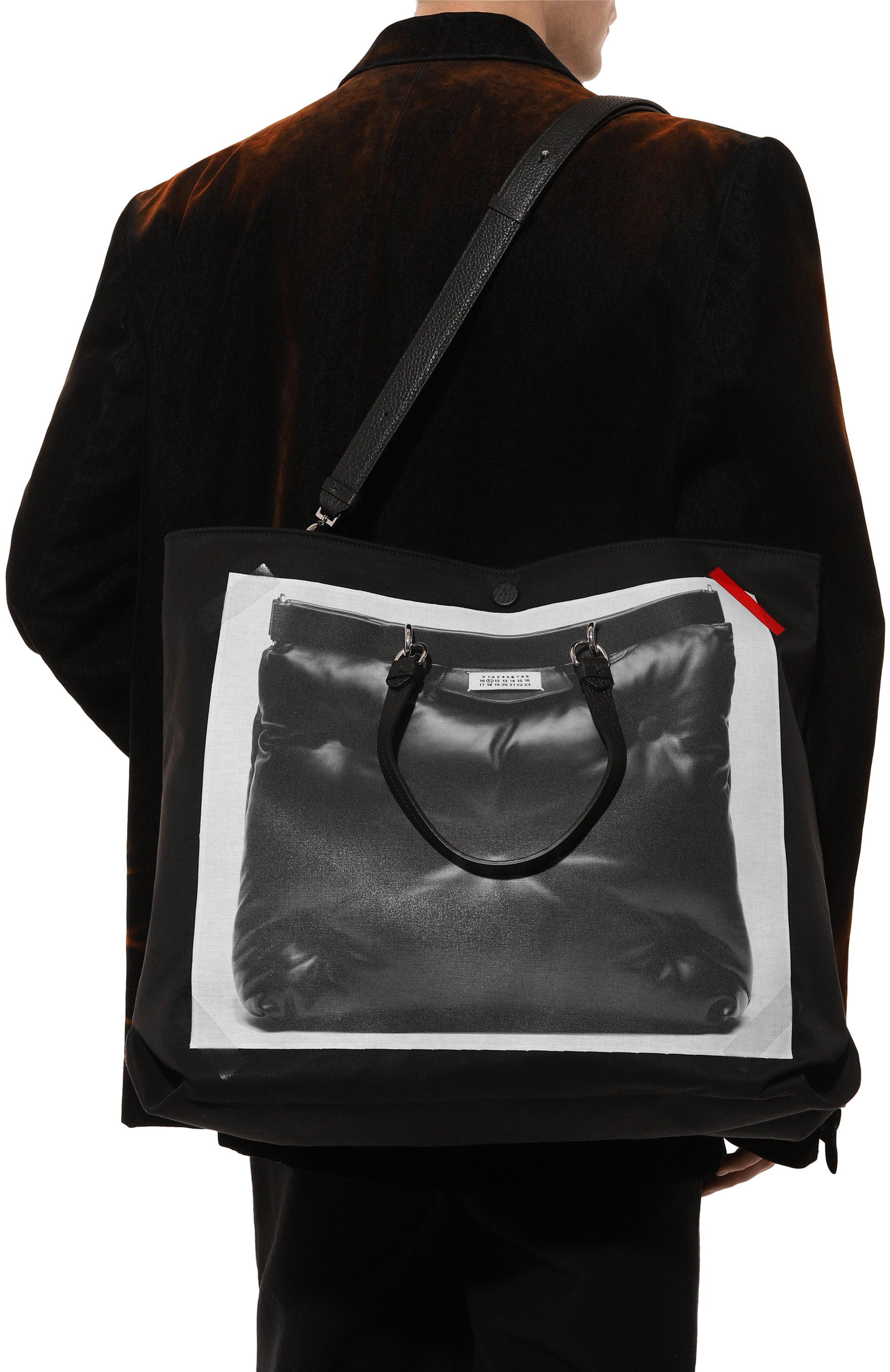 Сумка-тоут trompe l'oeil glam slam MAISON MARGIELA, арт. SB1WC0010/P6436, фото 2