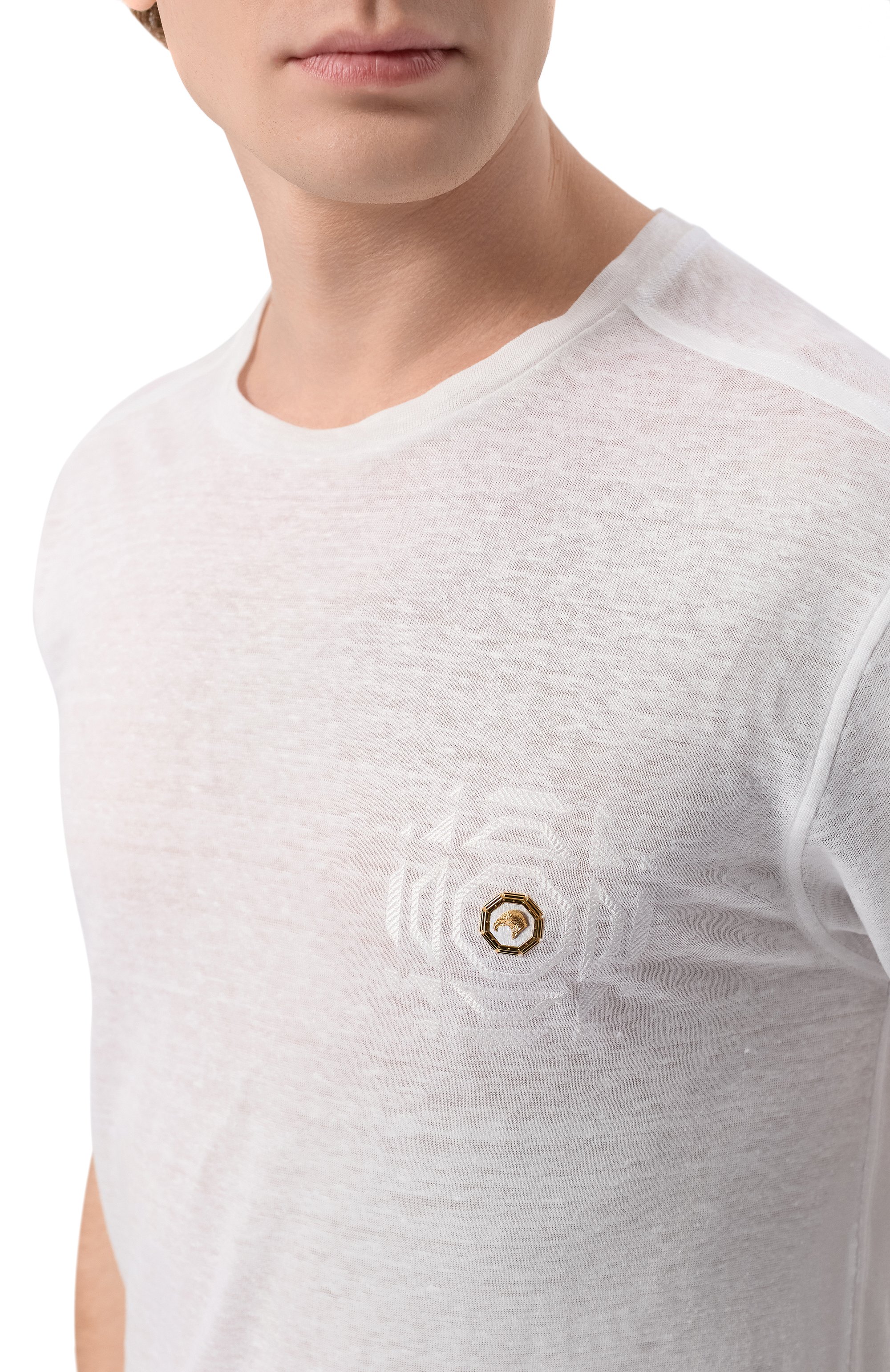 Льняная футболка STEFANO RICCI, арт. MNH5104070/LN, фото 5