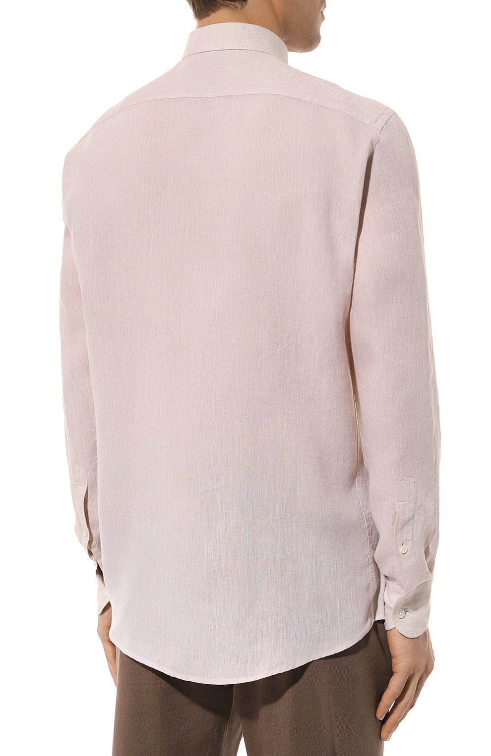 Льняная рубашка ZEGNA, арт. UDX38A7/SRF5, фото 4