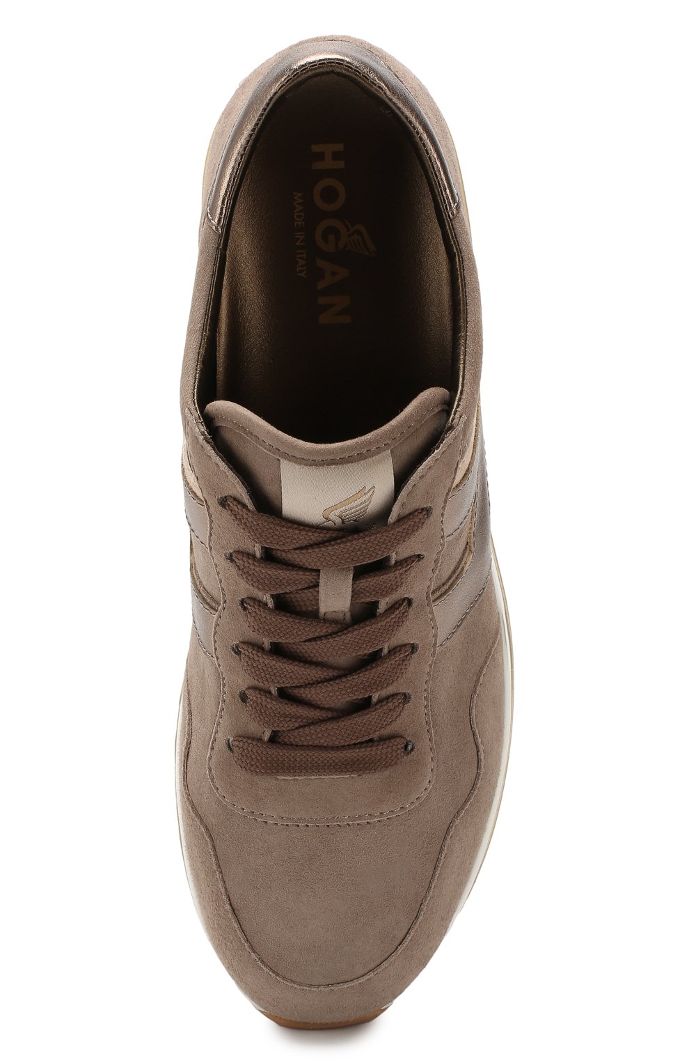 Замшевые кроссовки HOGAN, арт. HXW4830CB80Q25, фото 5