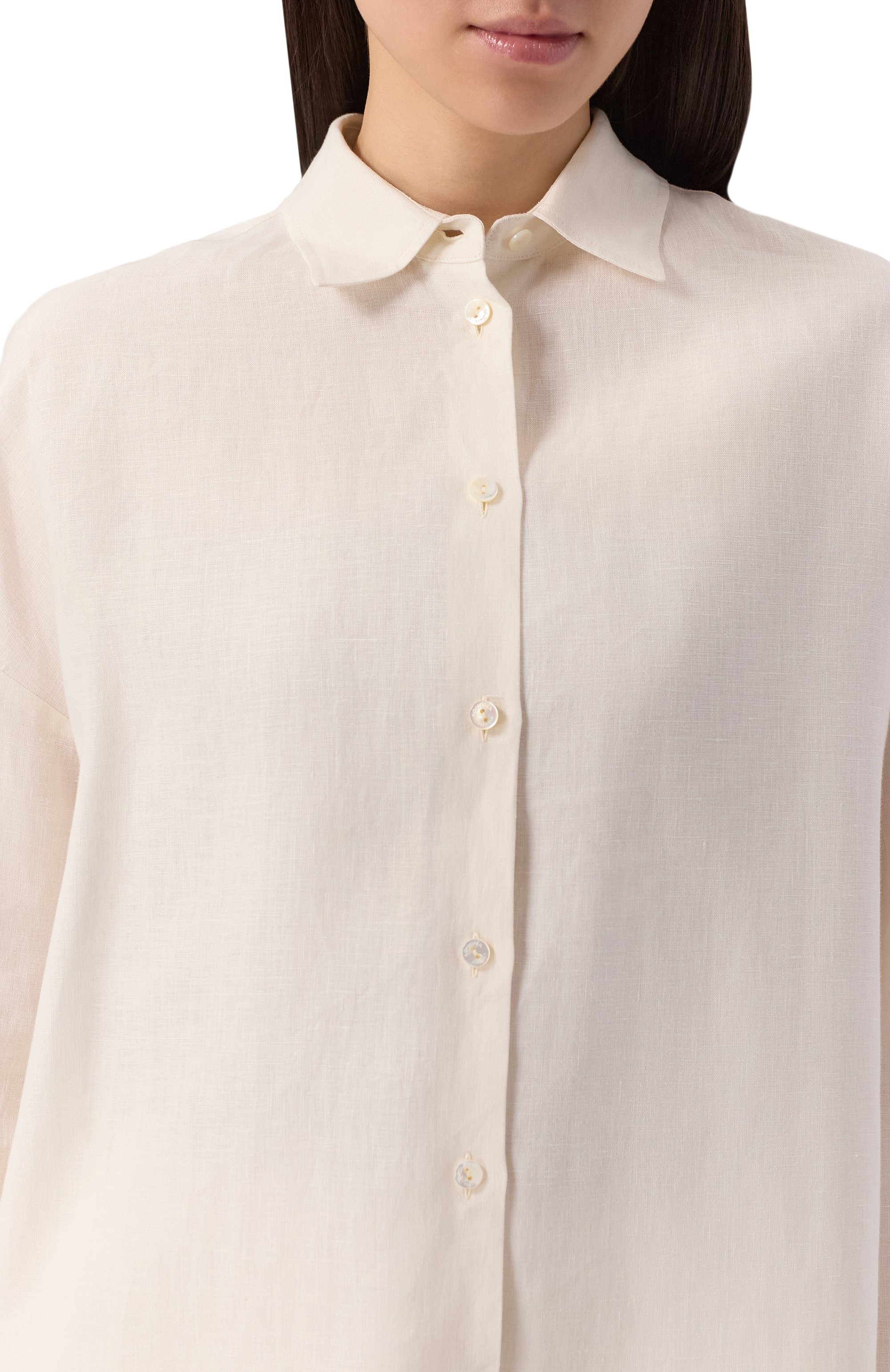 Льняная рубашка AGNONA, арт. TD0901/U3039, фото 5