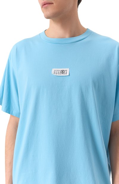 Хлопковая футболка MM6, арт. SH0GC0033/S24312, фото 5