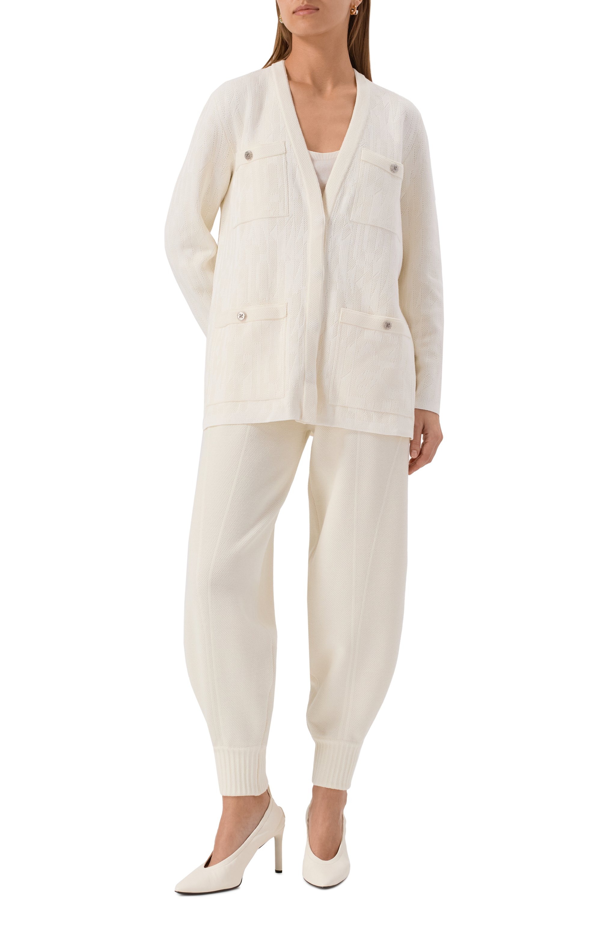 Джоггеры из шерсти и вискозы AND THE BRAND, арт. W26-P076-1202-101, фото 2