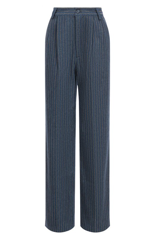 Хлопковые брюки Forte Dei Marmi Couture 25SF5001 Синий 25SF5001
