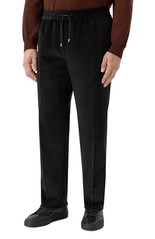 Вельветовые брюки Zilli CPA00FM013152010U_001 Чёрный  CPA00FM013152010U_001 Фото 3