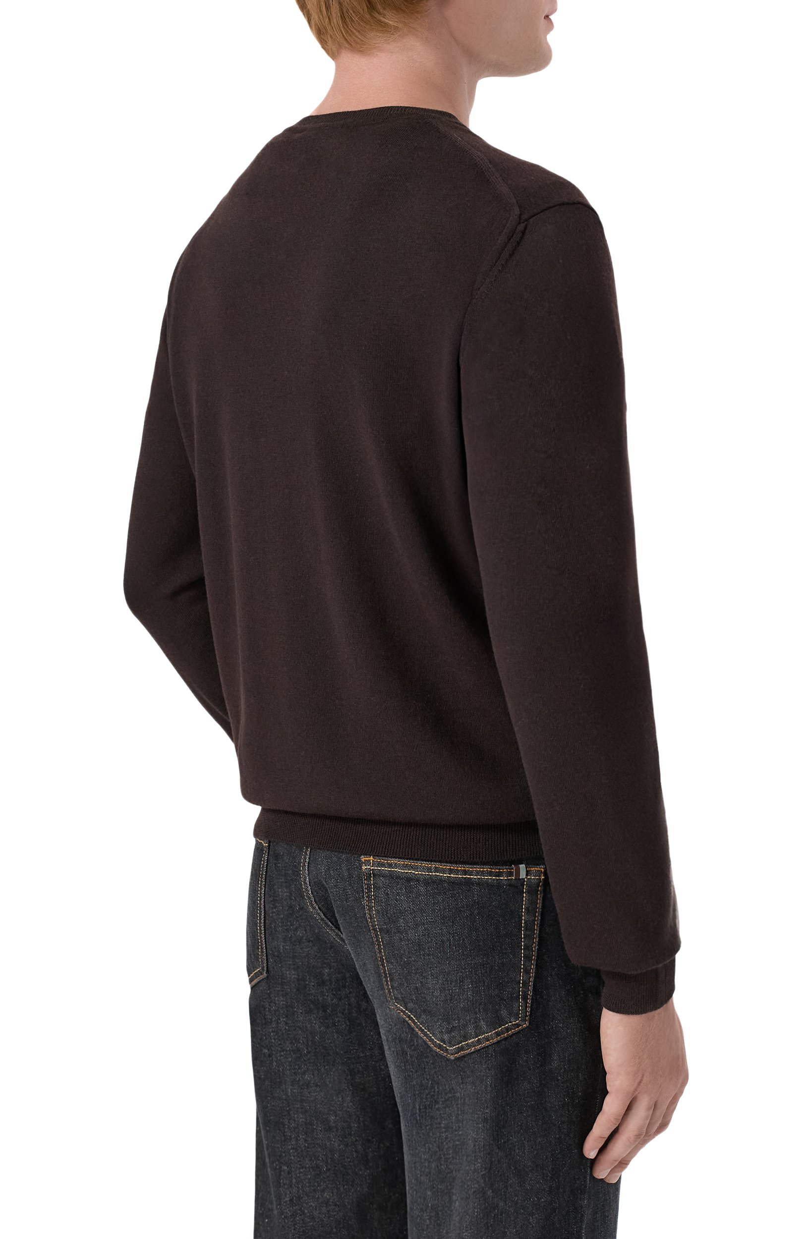 Шерстяной джемпер CORNELIANI, арт. 28M500/2A25100, фото 4
