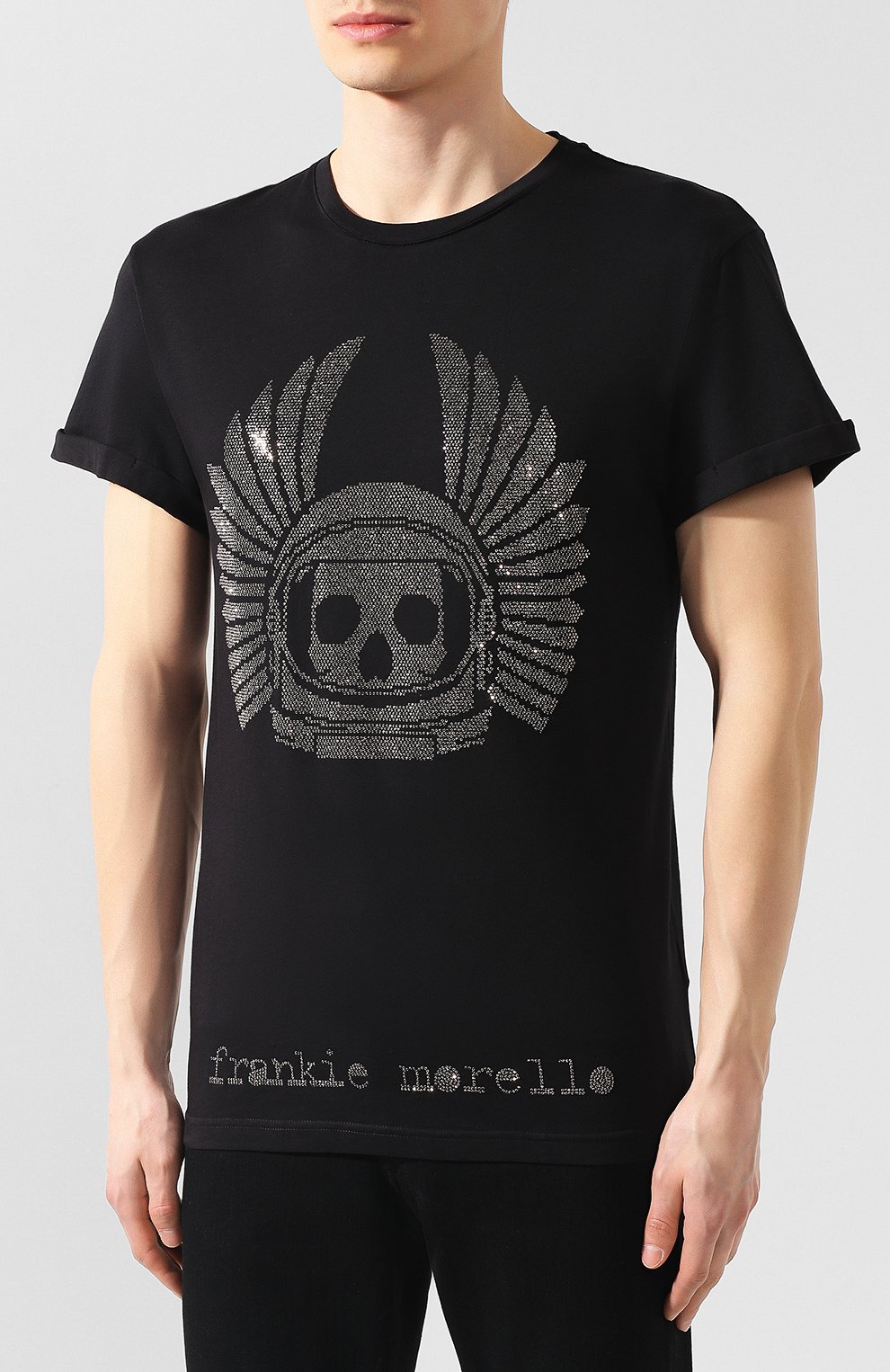 Хлопковая футболка FRANKIE MORELLO, арт. FMCS9152TS, фото 3