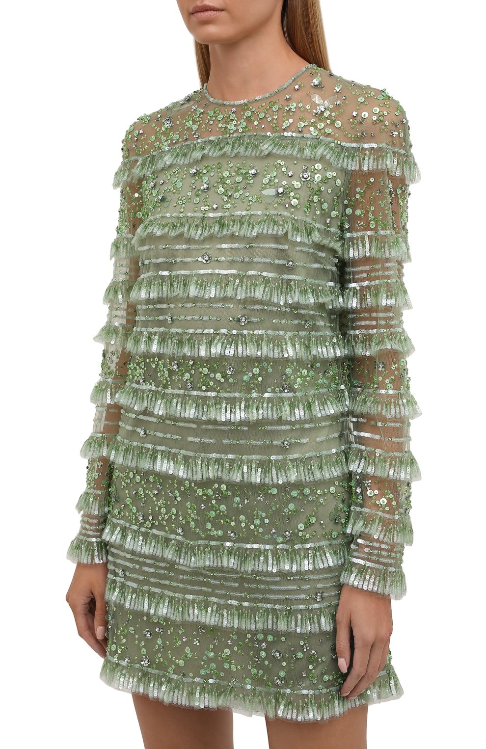 Платье с пайетками VALENTINO, арт. WB3VAWW51ED, фото 3