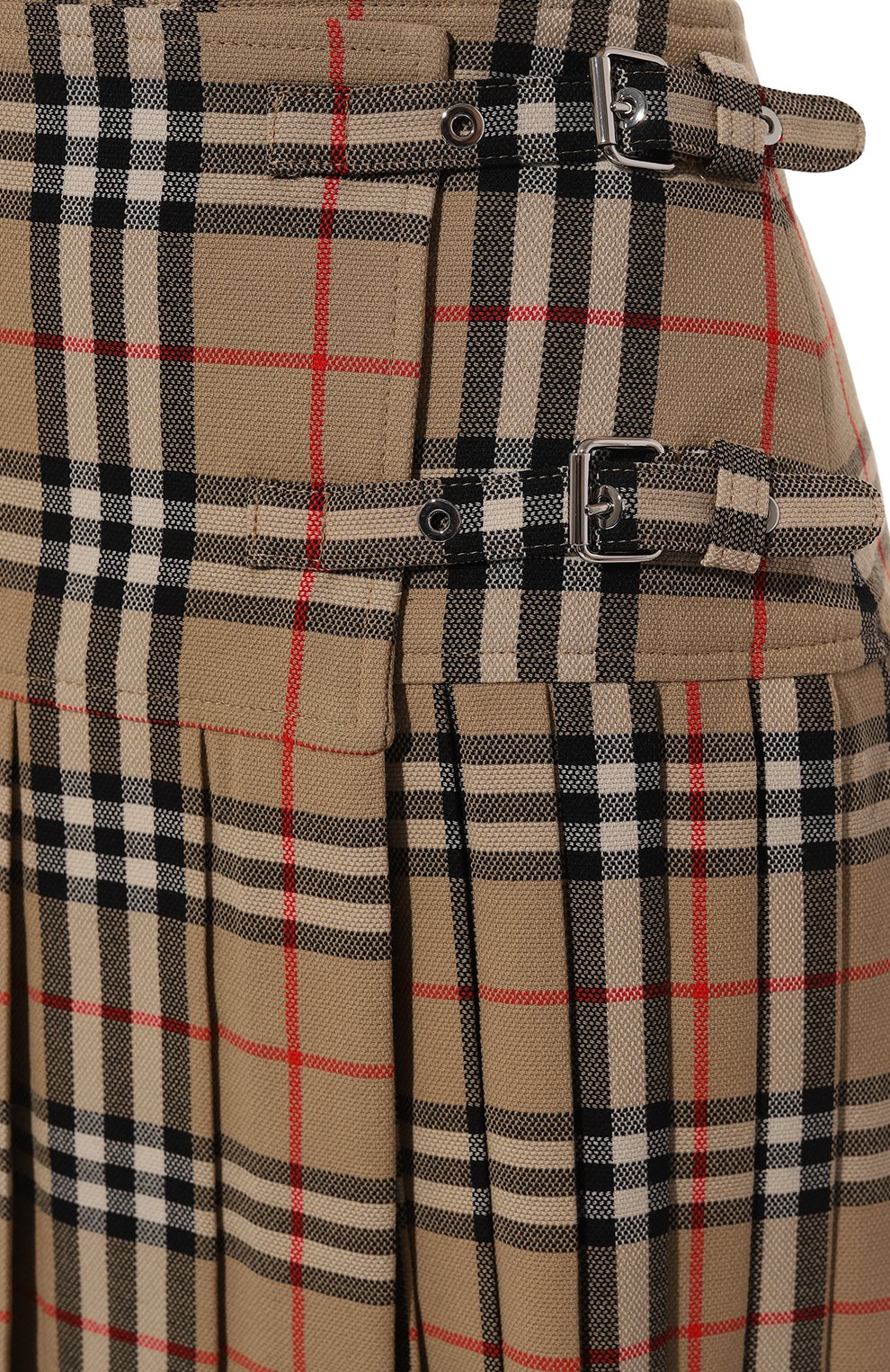 Шерстяная юбка BURBERRY, арт. 8025832 A7028, фото 5