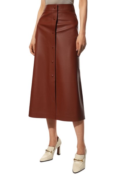 Кожаная юбка CHLOÉ, арт. CHC22SCJ12208, фото 3