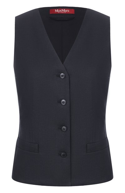Женский льняной жилет MAX MARA STUDIO, арт. MSTCARNET