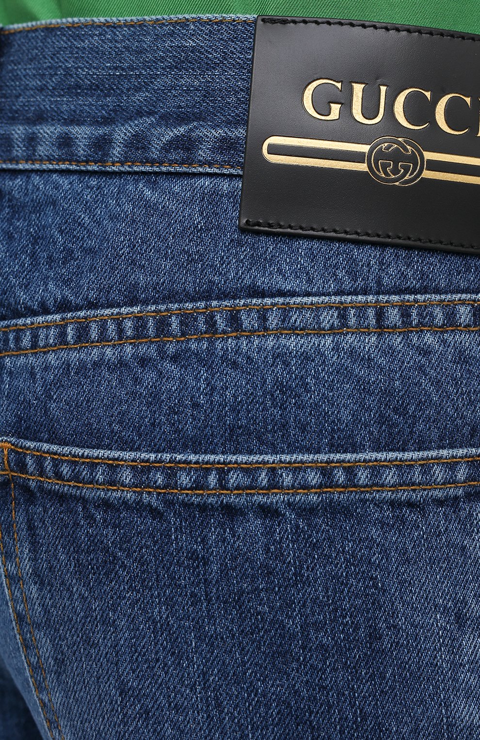 Джинсы GUCCI синего цвета по цене 45950 руб., арт. 644708/XDBJ4, фото 5 Джинсы GUCCI, арт. 644708/XDBJ4, фото 5